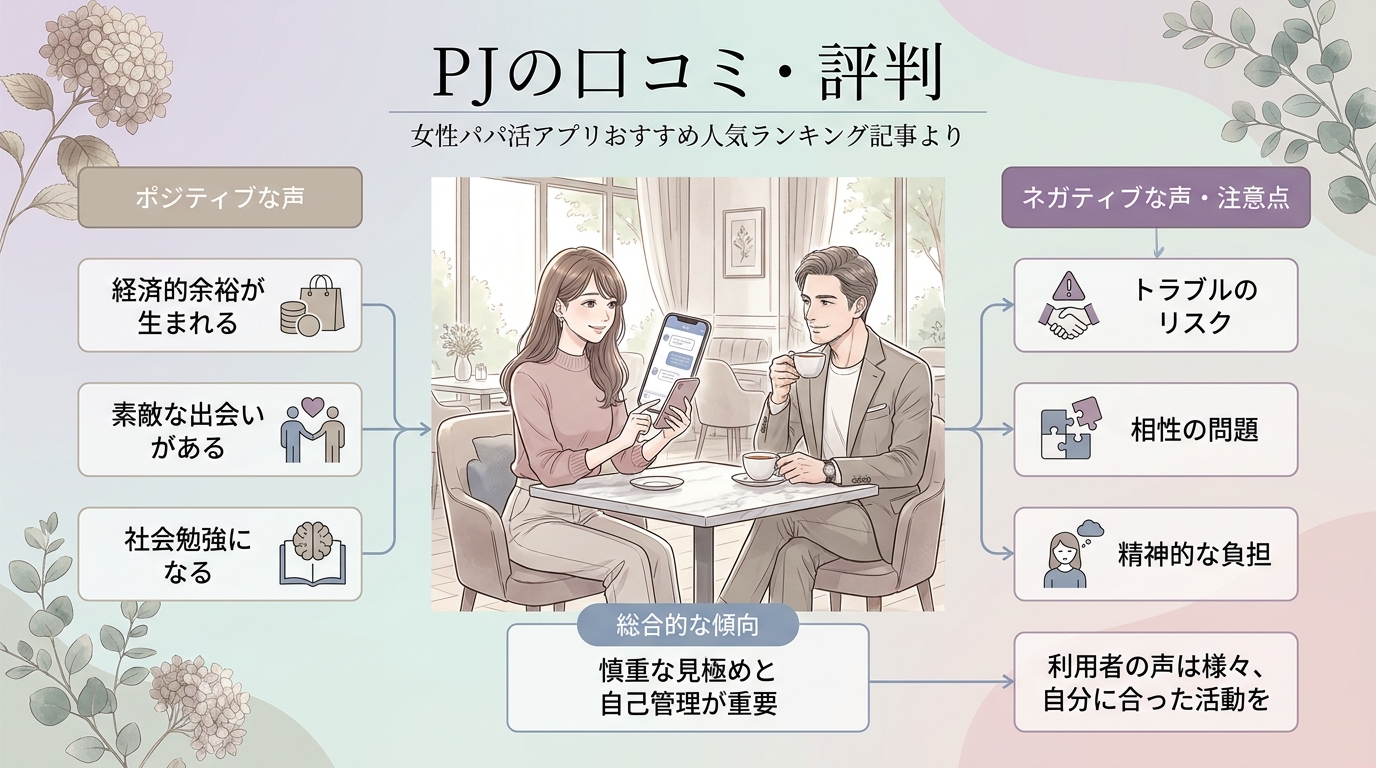 PJの口コミ・評判