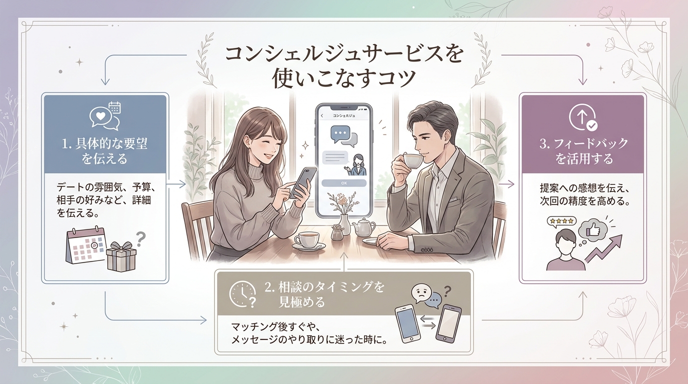 コンシェルジュサービスを使いこなすコツ